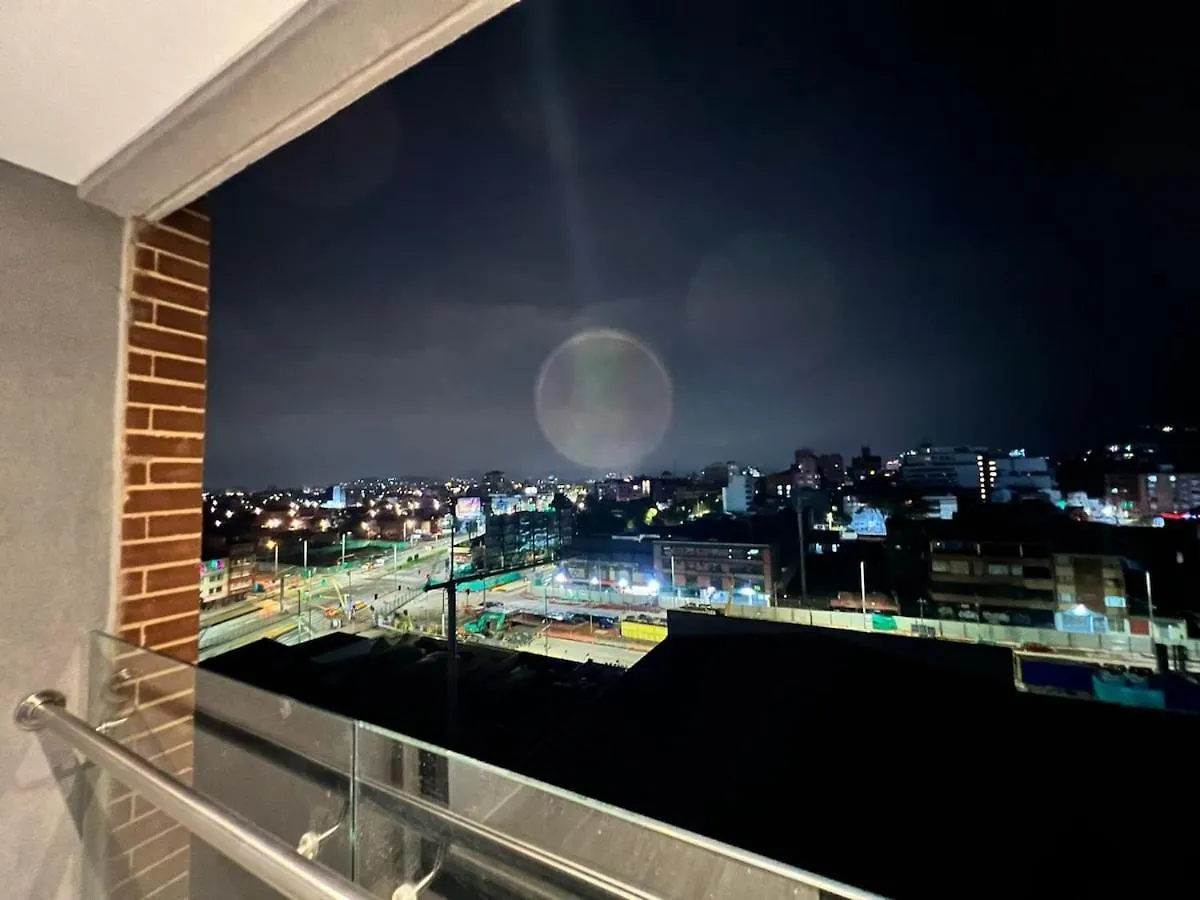 Stylish 1BR apartment with View, Pool & Sauna in Prime Location Bogota